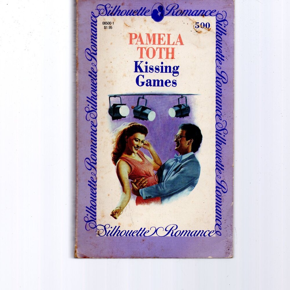 VINTAGE Mid-1980s Romance Novel - Kissing Games